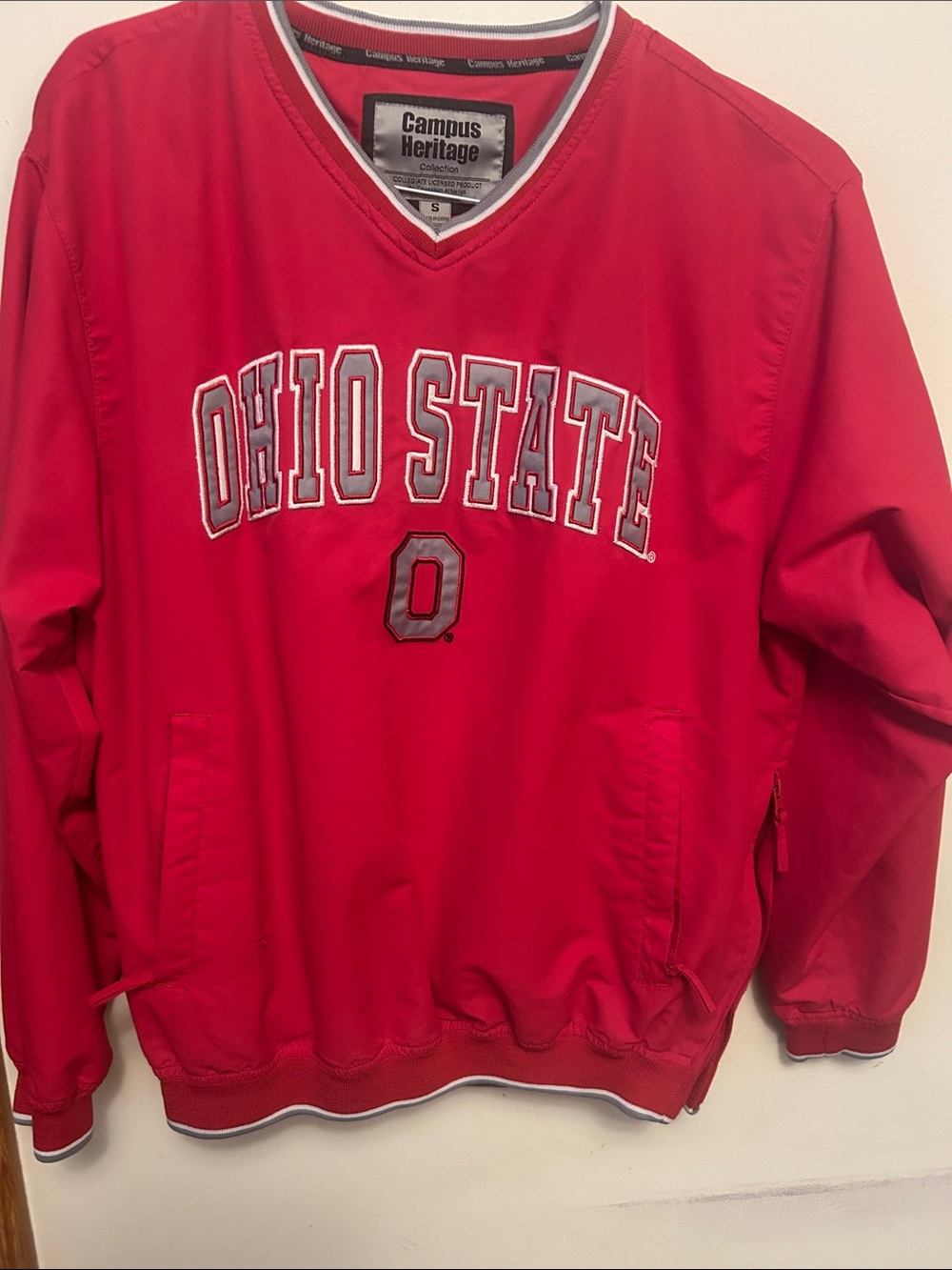 OHIO STATE nylon pullover jacket❤️